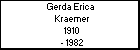 Gerda Erica  Kraemer