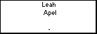 Leah  Apel