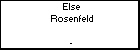 Else Rosenfeld