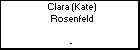 Clara (Kate) Rosenfeld