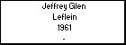 Jeffrey Glen  Leflein