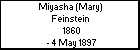 Miyasha (Mary)  Feinstein 