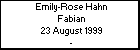 Emily-Rose Hahn Fabian
