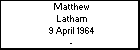 Matthew Latham