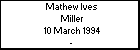 Mathew Ives Miller