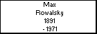 Max Rowalsky