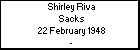 Shirley Riva Sacks