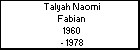 Talyah Naomi Fabian