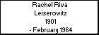 Rachel Riva  Leiserowitz