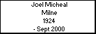Joel Micheal Milne