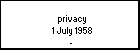  privacy