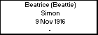 Beatrice (Beattie) Simon