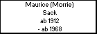 Maurice (Morrie) Sack