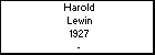 Harold Lewin