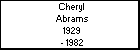 Cheryl Abrams