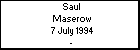 Saul Maserow