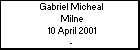 Gabriel Micheal Milne