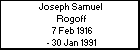 Joseph Samuel  Rogoff
