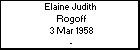Elaine Judith  Rogoff