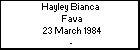Hayley Bianca  Fava