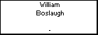 William  Boslaugh
