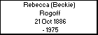 Rebecca (Beckie)  Rogoff