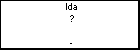 Ida ?