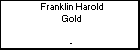 Franklin Harold Gold