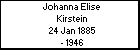 Johanna Elise Kirstein