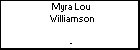 Myra Lou  Williamson