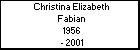 Christina Elizabeth Fabian