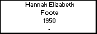 Hannah Elizabeth Foote